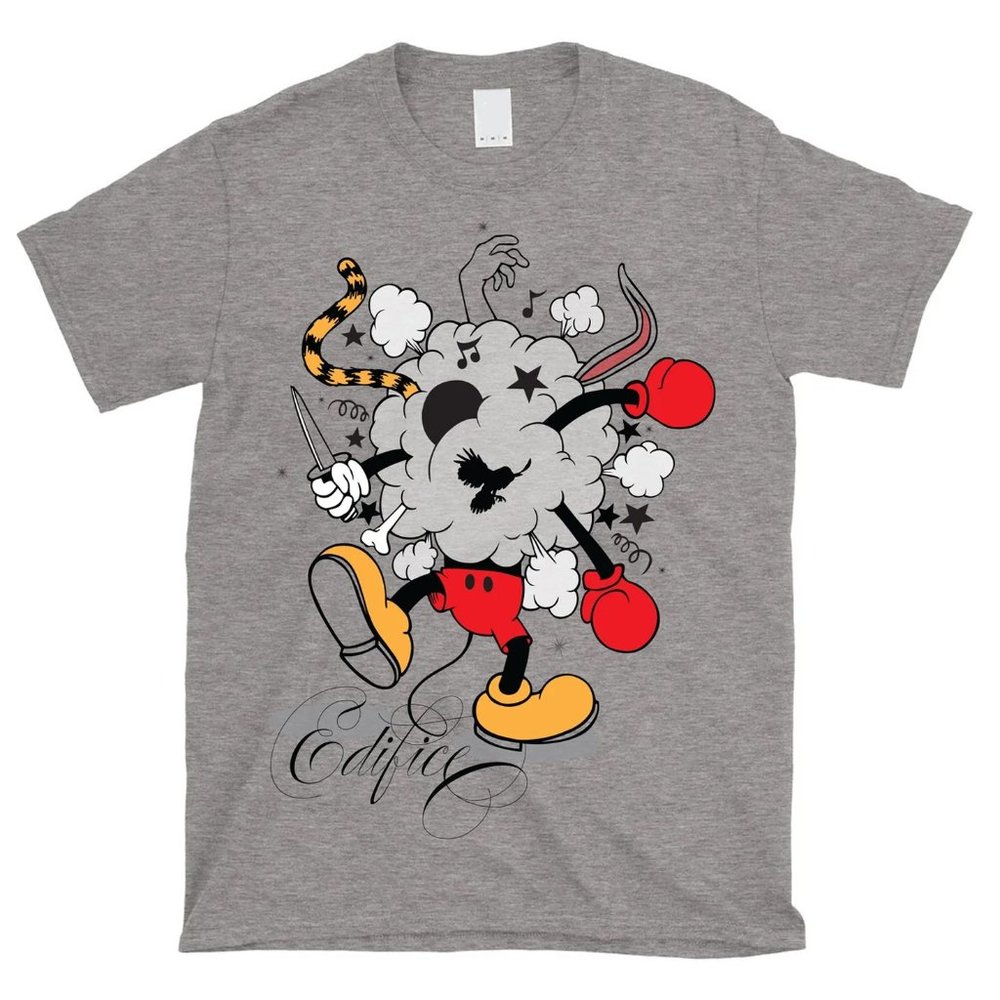 EDIFICE CLOTHING BATTLE OF THE TOONS MEN'S T SHIRT
